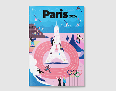 Series of illustrations: Paris Olympic Games 2024