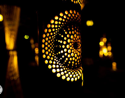 Bamboo lanterns