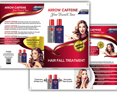 ARROW CAFFEINE hair protection group detail aid
