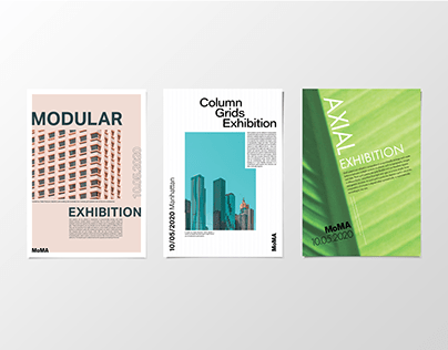 Grid Exhibition Posters
