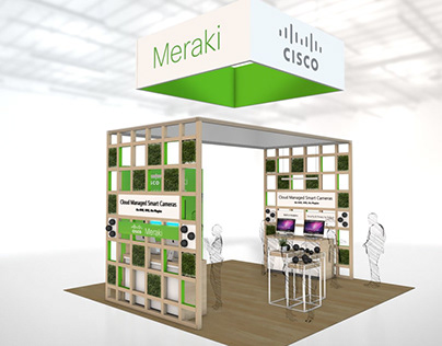 Cisco Meraki Tradeshow Booth