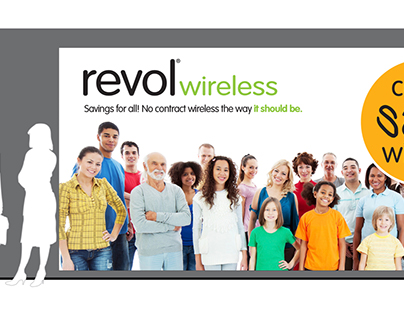 Environmental Graphic Design: Revol Wireless