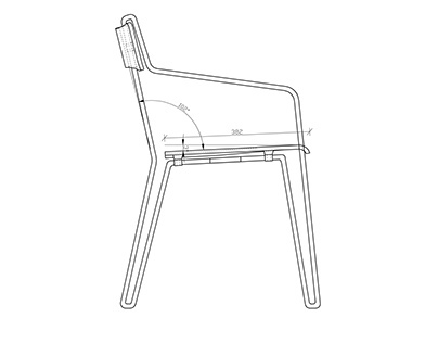 "Contour" chair