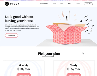 Upbox - Homepage