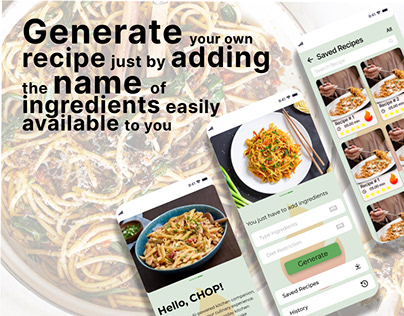 CHOP recipe generating app