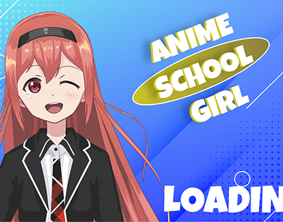 Anime School GIrl Game Ui