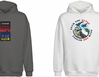 Hoodie design against Russian aggression