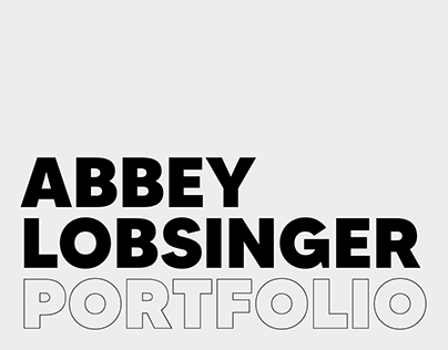 Portfolio 2024 - Abbey Lobsinger