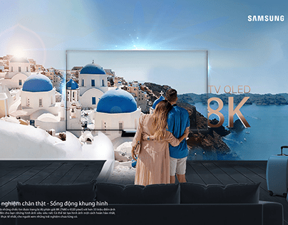 Samsung TV QLED 8K poster