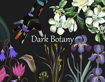 Dark botany. Patterns and Fashion
