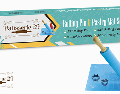 Patisserie 29 Rolling Pin Box Design