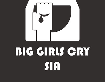poster design - big girls cry