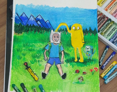 Adventure Time Fanart pasteloil