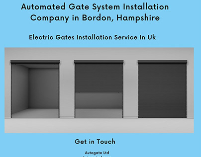 Electric Gates Installation Service In Uk
