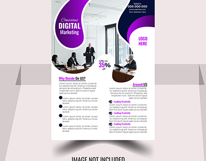 Digital Business Flyer Design