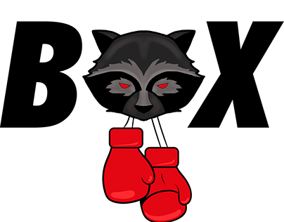Logo e ilustración para escuela de boxeo