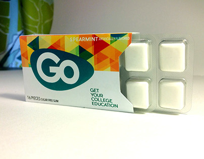 Go gum Package Design