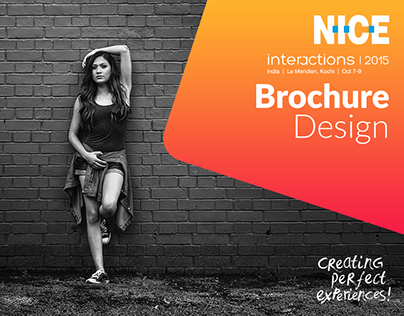 Brochure Design 
INTERACTIONS 2015
NICE