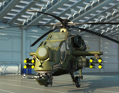 T129 Atak helicopter