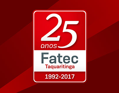 Marca Fatec Taquaritinga 25 anos