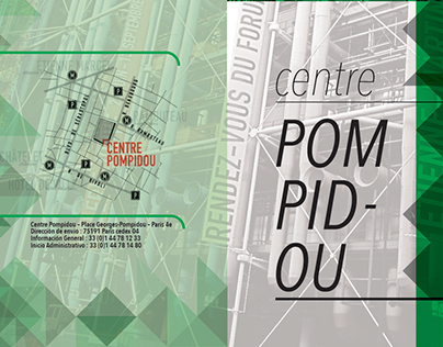 Centre Pompidou Brochure