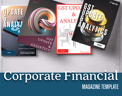 Corporate Financial Magazine Design