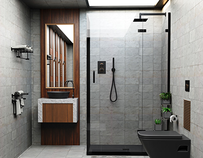 Renders - Modern Bathroom