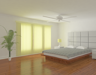 3D Architecture Bedroom Interior Renderings.