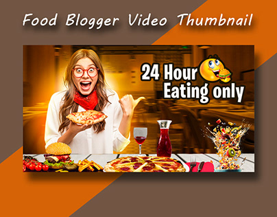 Food Blogger Video Thumbnail