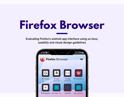 Firefox browser - Heuristic Evaluation