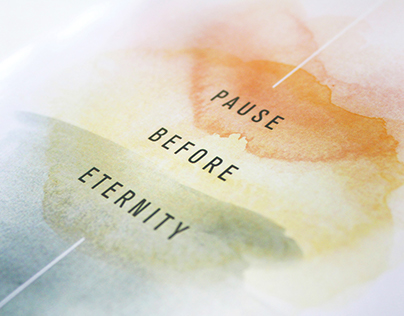 Pause Before Eternity Book Design