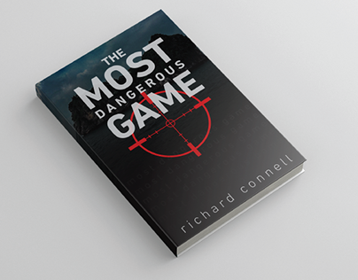 Book Cover Re-Design for The Most Dangerous Game