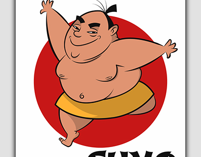 Sumo Wrestler Character Design