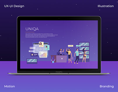 Uniqa - Landing page