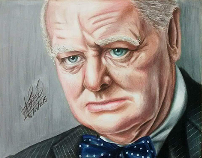 drawing by Winston Churchill