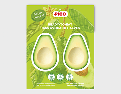 Ready to Eat Avo's - Packaging concept