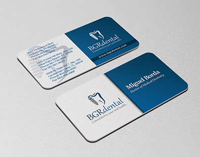 BGR Dental - Business and Appointment cards