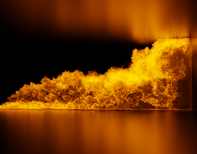 flamethrower-pyro simulation