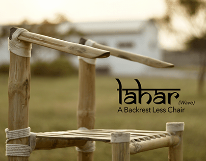 Lahar - A Backrest Less Chair