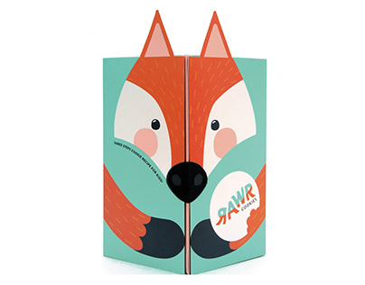 Finn the Fox- Ecofriendly cookie packaging