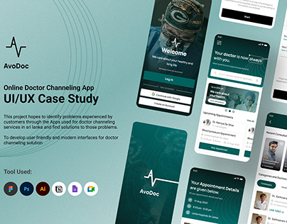 Doctor Channeling App UI/UX Case Study