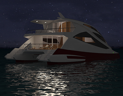 Catamaran Cat Concept- Naval Architecture Thesis