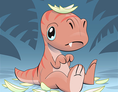 Ai on iPad: Baby Dino