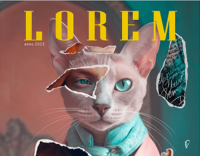 LOREM - Fashion Magazine Cover