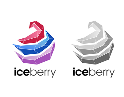 IceBerry Yogurt Brand Identity (concept)