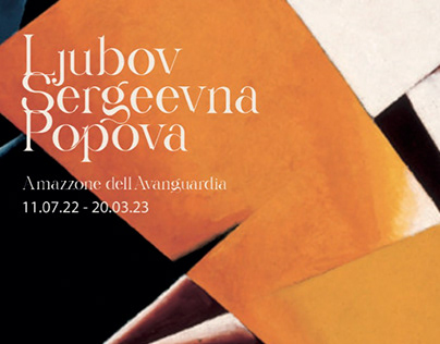 Ljubov Sergeevna Popova / exhibition proposal
