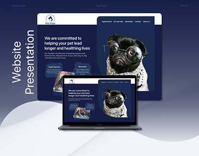 Website Design - Pet Care App