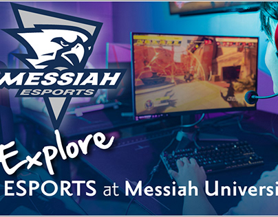 Messiah University Esports Digital ads