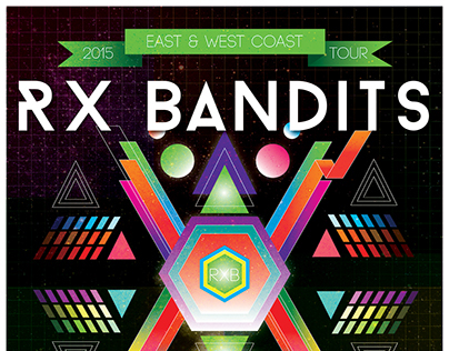 RX Bandits Show Poster & Admat