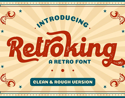 Free Retro Font - Retroking